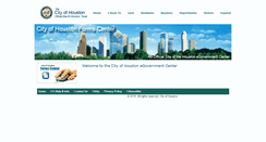 Desktop Screenshot of cityforms.houstontx.gov