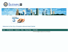 Tablet Screenshot of cityforms.houstontx.gov